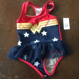 NWT! Beautiful Wonderwoman Swimsuit 18-24 by Gap